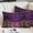 Purple Gold, variant on Purple Boho Floral Pillow Covers, Linen Long Throw Pillow Case, Vintage Ethnic Tribal Abstract Art Holiday Pillow Protector Decorative Cushion Cover for Living Room/Bedroom 12" x 20"