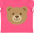 thumbnail image 4 of Inktastic Cute Teddy Bear Face for Kids Boys or Girls Toddler T-Shirt, 4 of 5