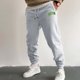 thumbnail image 2 of Pantalones deportivos holgados de punto para hombre, para otoño-invierno, estilo urbano, 2 of 4