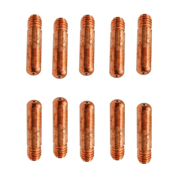 403-1-35 Tubes de Conduit Tregaskiss Style Heavy Duty/(0.035 Pouces) 0.9MM pour T30, T40 & T50 avec Diffuseur de Gaz Standard 404, 10 Pcs par Sac, Lot de 3