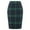 28# Blue, variant on Cyglowse Plaid Skirts for Women Knee Length High Waisted Long Plaid Skirt Cute Tartan Pencil Skirt Fall Work Tweed Midi Skirts Light Brown M