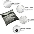 thumbnail image 4 of JEUXUS 2-Piece Short Plush Pillow Covers (Universal 1) Abstract Wave Beach Pillow Covers White, 4 of 6