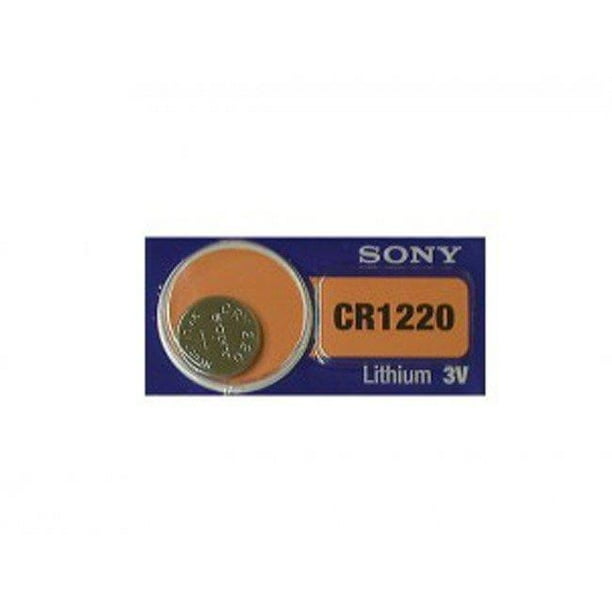 Sony SONY-CR1220 3V CR1220 Batterie de la Montre de la Cellule Primaire de Pièce de Lithium
