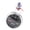 Black Dial Silver Cover, variant on Heavy Duty 52mm / 2 inch Car Engine Tachometer 6000RPM Gauge with Hour Tracking 7 Color LED Display Backlit Revolution Counter for Vessel Boat Truck Tractor RV Van