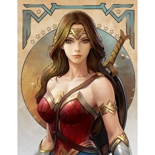 Wonder Woman Pop Art Diamond Painting