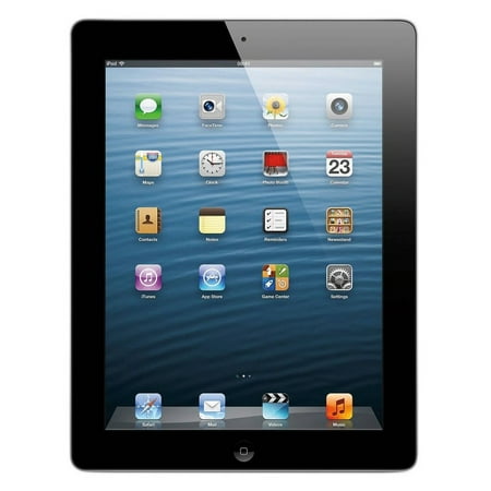 Apple iPad (4th Generation) Wi-Fi 128GB Tablet - Black (Best Use For Old Ipad)