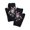 Black, variant on Casual Outdoor Gloves with Embroidered Flower Pattern, Soft Acrylic Texture, Easy Cool-Day Carry Companion Appeal