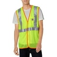 thumbnail image 2 of Carhartt Men's High Visibility Class 2 Vest,Brite Lime,Large, 2 of 4