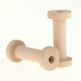 thumbnail image 3 of Esquirla 10x Vintage Wooden Empty Thread Spools Cylinder Needlework Crafts Bobbins Reels A, 3 of 8
