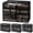 B-Black, variant on 60L Plastic Vinyl Storage Bag C-Pink For Clothes Bedding Moving