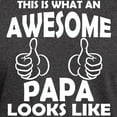 thumbnail image 3 of CafePress - Awesome Papa Looks Like T Shirt - Men's Classic Graphic Cotton T-Shirt, 3 of 4