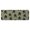 Green Bigfoot Pattern, variant on Black Bigfoot Pattern Kitchen Rug Mat,Kitchen Runner Rugs Non Skid Washable,Decorative Kitchen Floor Mats for Kitchen,Sink,Laundry,17"x47.2"