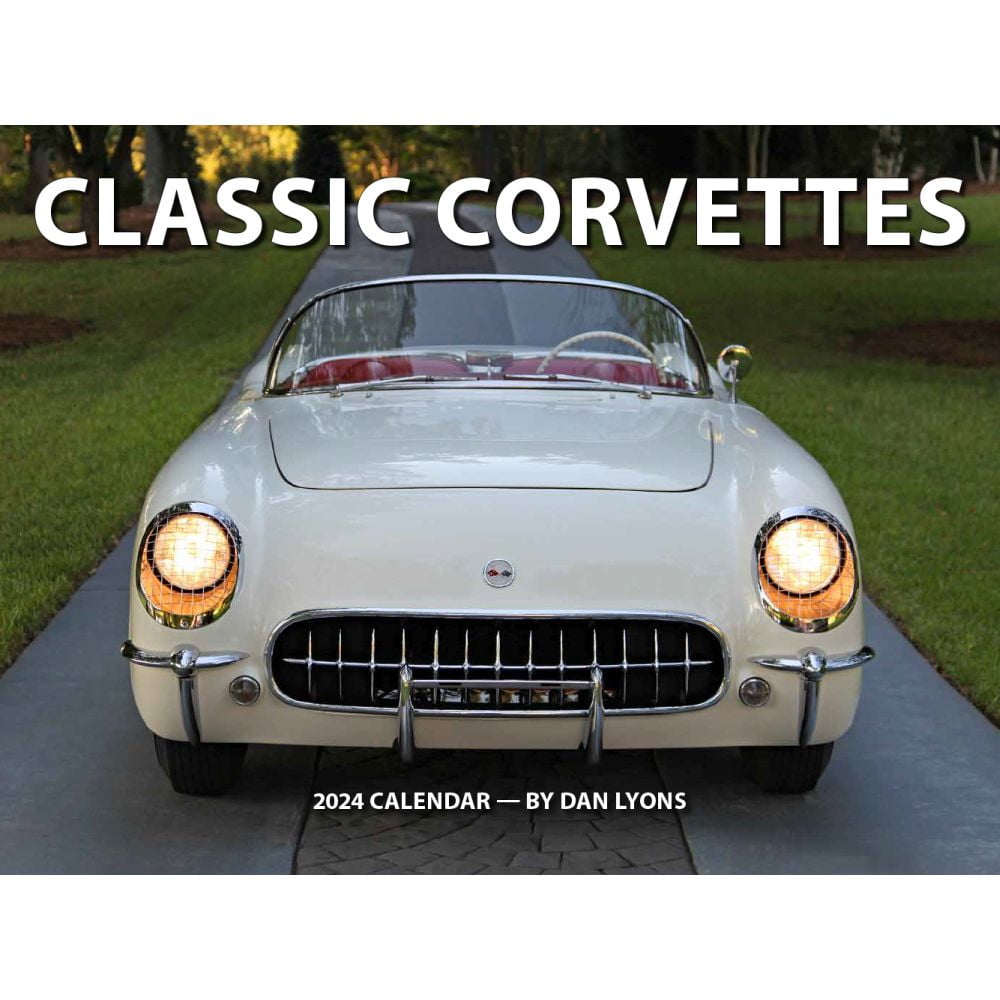 Tidemark, Corvettes Classic 2024 Wall Calendar