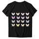 thumbnail image 5 of Gibobby Blusa Casual de Mujer Mujeres Casual Summer Tshirt Floral Butterfly Print To Solid Color Short Sleeve Funny graphic Tee T Shirt Top(Negro,G), 5 of 5