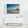 thumbnail image 2 of The Heart of Daytona Beach - Daytona Beach Florida Photography Beach Coastal Ocean Sunset Landscape Scenic Waves White Framed Wall Art Print 8 x 10 inches, 2 of 3