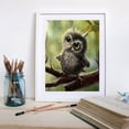thumbnail image 4 of Pintura de diamante 5D Adorable pájaro cristal punto de cruz DIY bordado de diamantes montado en la pared Scienceny HA6075-00B, 4 of 6