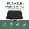 thumbnail image 4 of Tuya Smart ZigBee 3.0 Remote Control LED Display Switch Black EU Plug, 4 of 5