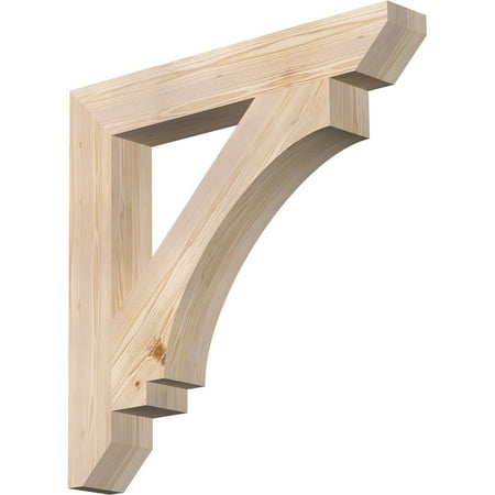 

Ekena Millwork 5 1/2 W x 38 D x 38 H Imperial Slat Smooth Bracket Douglas Fir