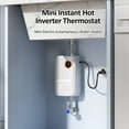thumbnail image 5 of Tankless water heater,With Screen Screen Water 220v 5500w Universal Kitchen Water Heater 5500w Universal Water Wotao Hxber Water 220v without Plug, 5 of 6