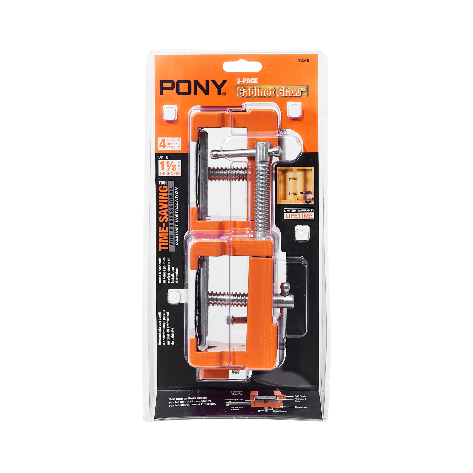 Pony Jorgensen 4-Inch Cabinet Fence Clamps (2-Pack) photo 5