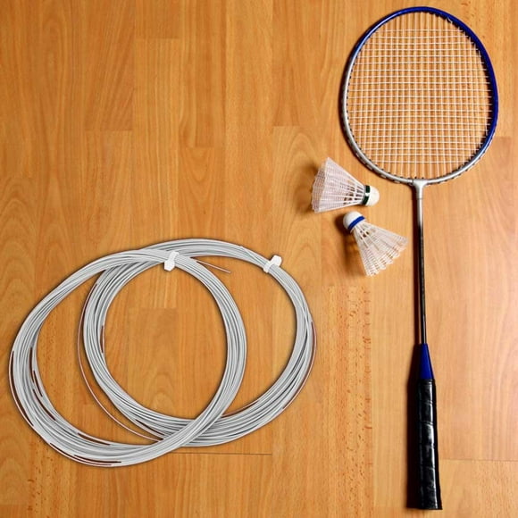 Spptty Racket String, Badminton String,2 pcs Durable 10m High Flexibility Badminton String Line Training Racket Racquet Lines