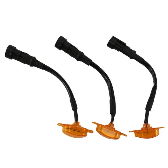 3Pcs Led Grille Running Lamps, Front Bumper Hood Grille Led Light For 2004-2014 & 2014-Up  /F250  (Grille Not Included)