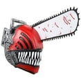 thumbnail image 2 of Chainsaw Man Hat Chainsaw Man Äosplay Full Plush Headgea Cute Anime Chainsaw Hats Äosplay Party Holiday Hat Performance Hats for Adults(Red-Full Covered), 2 of 6