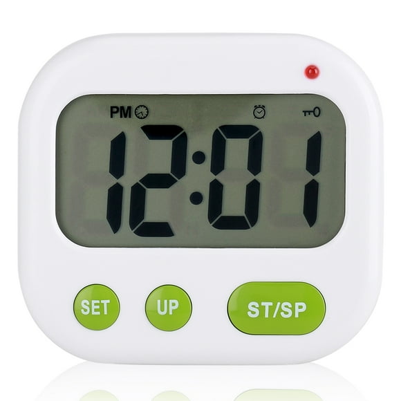 Alarm Clock Timer,Music/Vibration Digital LCD Alarm Alarm Clock Vibration Alarm Clock Best in Class
