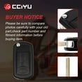 thumbnail image 6 of CCIYU 2 X Flip Key Fob Uncut Blade (SHELL CASE) 3 Buttons Replacement for 2005-2011 for Land Range Rover Range Rover Sport /LR3/Range Rover with FCC: NT8-15K6014CFF -TXA YWX000071NT8-15K6014CFFâ€‹TXA, 6 of 7