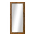 thumbnail image 2 of Rayne Beveled Full Length Wall Mirror 65.5"x32" Floor Mirror Light Walnut, 2 of 4