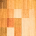 thumbnail image 1 of Ahgly Company Indoor Square Checkered Orange Modern Area Rugs, 8' Square, 1 of 1