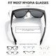 thumbnail image 2 of Gafas de Sol Polarizadas UV400 ROCKBROS para Usar Sobre Anteojos - Hombre y Mujer, 2 of 8