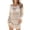 Beige, variant on SELONE Women Cover ups for Swimwear Dresses Long Sleeve Cutout Bathing Suit Off Shoulder Ruffled Mid Clothes Beige L
