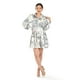 thumbnail image 1 of Vestido camisero manga larga Roman Fashion /Juvenil, 10931 (Ivory, marino) beige CH, 1 of 5
