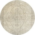 thumbnail image 1 of Ahgly Company Machine Washable Indoor Round Traditional Light French Beige Brown Area Rugs, 4' Round, 1 of 7