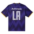 thumbnail image 3 of Men's Authmade x NBA Purple Los Angeles Lakers Soccer Kit Fashion Jersey, 3 of 7