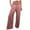 Red, variant on hotojiny Wide Leg Linen Pants for Women Elastic High Wasited Baggy Palazzo Pants Pull On Lounge Trousers with Pockets