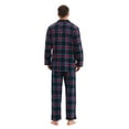 thumbnail image 5 of GLOBAL Men's Flannel Yarn Pajama Sets 100% Cotton Sleepwear, Size S-3XL, 5 of 5
