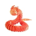 thumbnail image 2 of Fiudx Juguete Del Año de La Serpiente, Peluche Articulado Flexible, Serpiente con Estampado Realista, Diseño Ecológico, Decoración Versátil para El Hogar o La Oficina, Idea de Regalo Única, Tamaño 4, 2 of 5