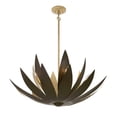 thumbnail image 4 of Loto 6-Light Pendant in Centura and Burnished Gold by Breegan Jane, 4 of 7