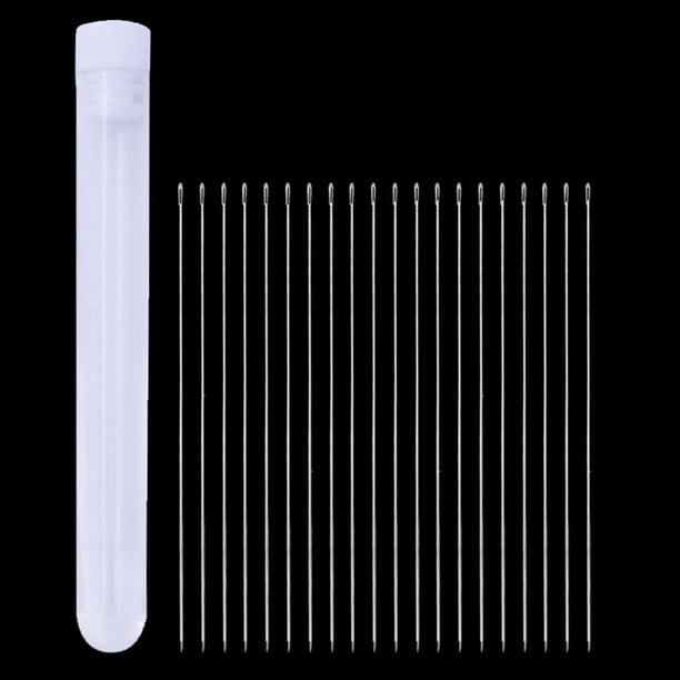 Ensemble D'aiguilles à Perles Pliables à Gros Chas De 8 Tailles