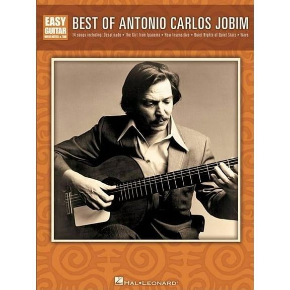 Easy Guitar with Notes & Tab: Best of Antonio Carlos Jobim (Paperback)