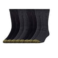 thumbnail image 2 of Gold Toe Men's Dress Crew Sock Kensington Cotton 4 Pk Gray/Black 6-12.5 - NEW, 2 of 3