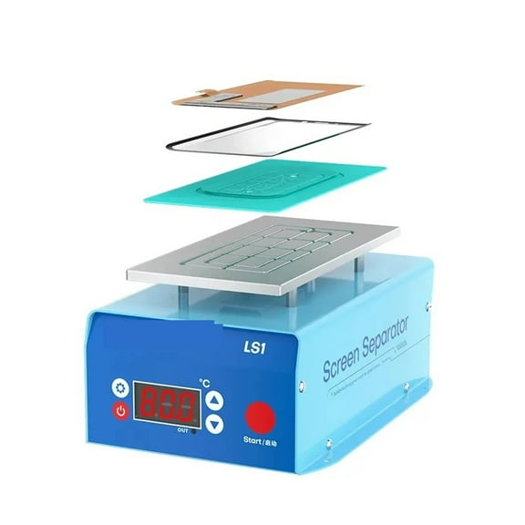 Universal LS1 LCD Screen Separator Heating Plate For Phone Display Repair, Temp Control 0-120, Compatible With Most Smartphones