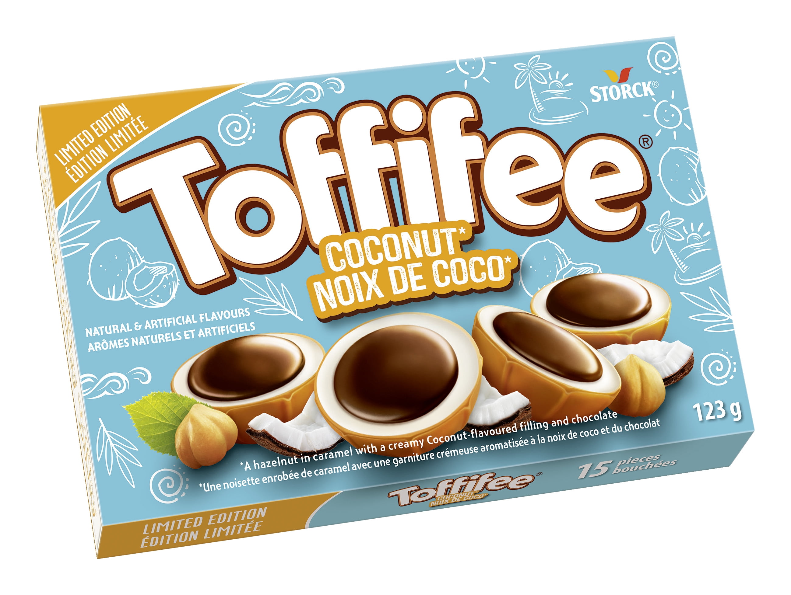 Toffifee® Hazelnut in Caramel with a Creamy Coconut-flavoured Filling and Chocolate