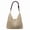 Beige, variant on Summer Straw Purse for Women, Hobo Straw Tote Bag, Crochet Beach Shoulder Handbag for Vacation(Beige)