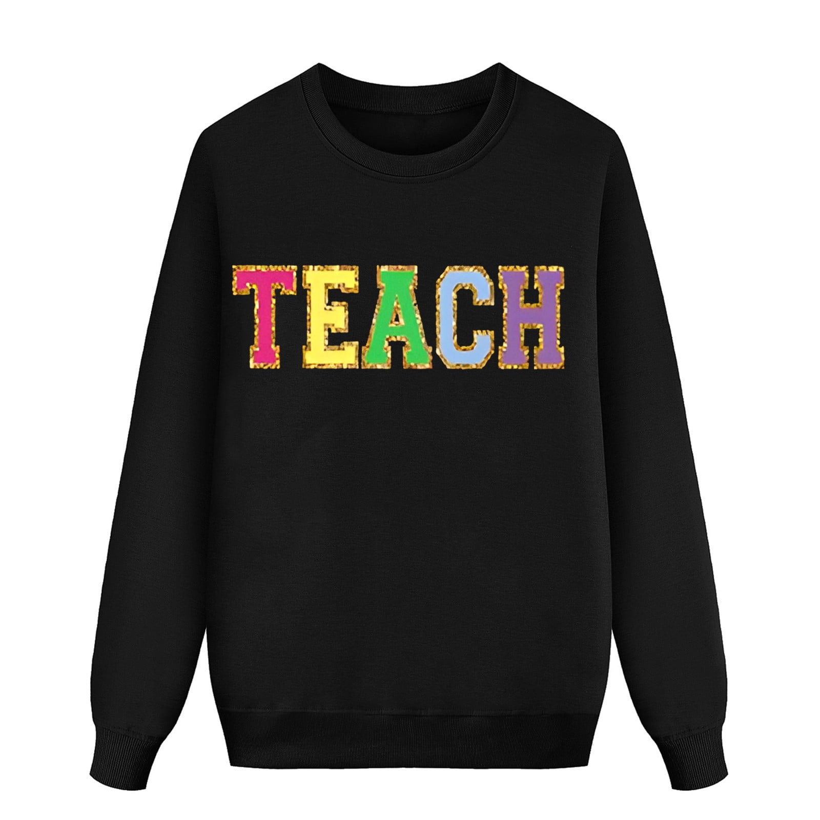 Nouveau Sweat-shirt De Noël Pour Femme Hiver Favori Mode Décontractée Lettre Imprimée Col Rond Manches Longues Haut Sweat à Capuche Femme Fermeture éclair, Beige, S