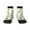 2 Black-1, variant on Funny Avocado In Mexican Clothes Pattern Quarter Crew Socks,Toe Seamed Ankle Socks,Cotton Cushioned Breathable Athletic Crew Sports Socks