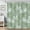 Sage Green, variant on Abstract Boho Palm Tree Shower Curtain Mid Century Modern Tropical Decorative Bath Curtain 72 x 72 Inch Polyester Fabric Waterproof Bathroom Curtain with 12 Hooks
