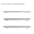 thumbnail image 3 of Funda rígida con purpurina Fintie para MacBook Pro 13" con ajuste snap-on, 3 of 7